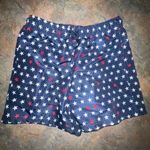 DSG Boys Athletic Fit Woven Training Shorts, Size XS, Star Print